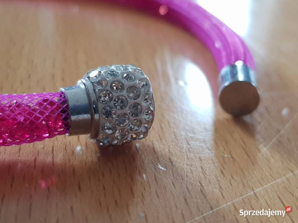 brokatowy naszyjnik bransoletka biżuteria kolia