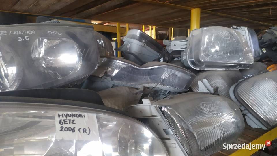 Hyundai accent 2000 2006 reflektor lampa prawa Byków