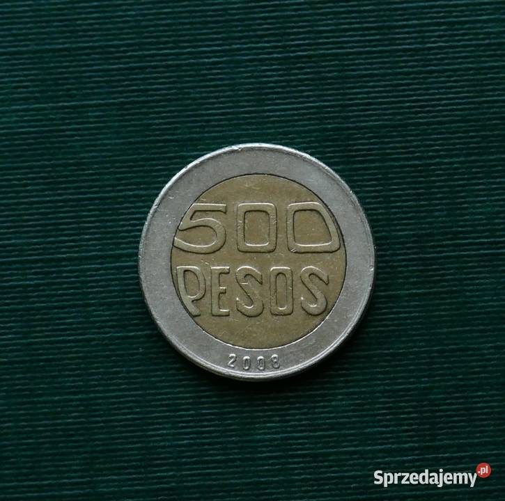 KOLUMBIA 500 peso 2008r