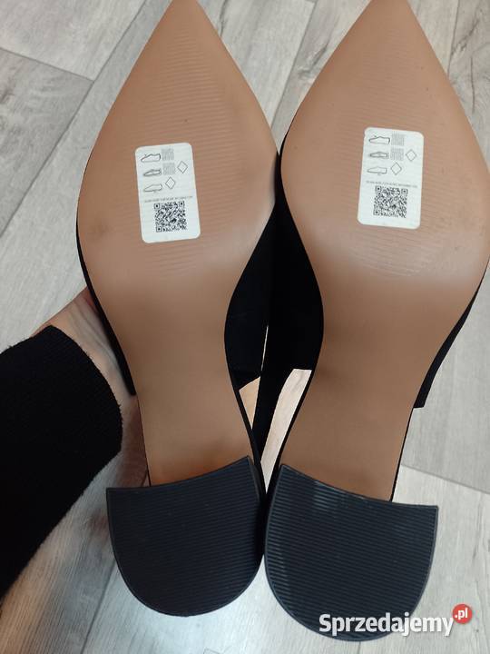40 ASOS Design Czarne czółenka wieczorowe z małopolskie Kraków sprzedam