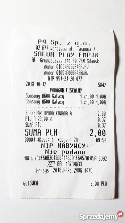 Samsung Galaxy A6 2018 32GB Duos Gdańsk