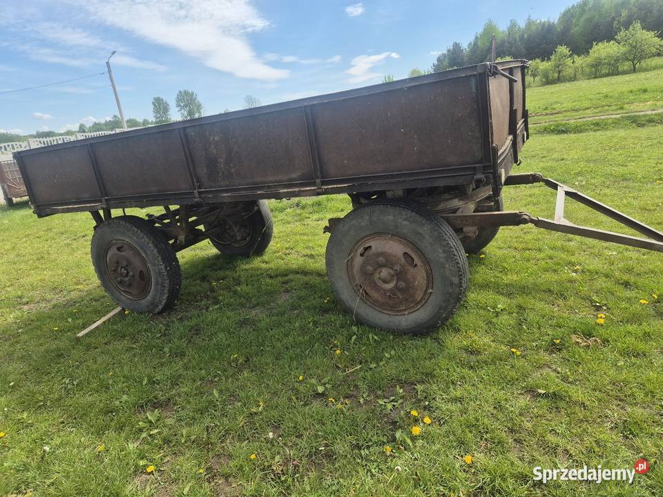 Przyczepa sztywna d35 nieuszkodzony