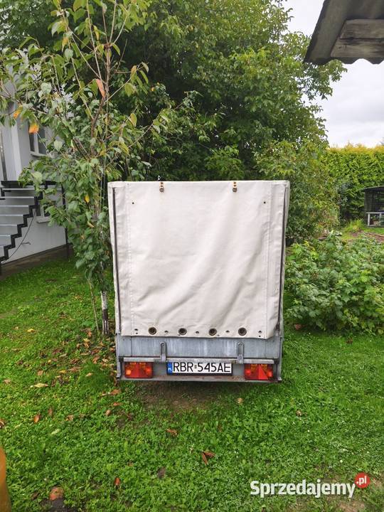 Przyczepka lekka DMC 750 Solidna z plandeka towarowe Brzozów