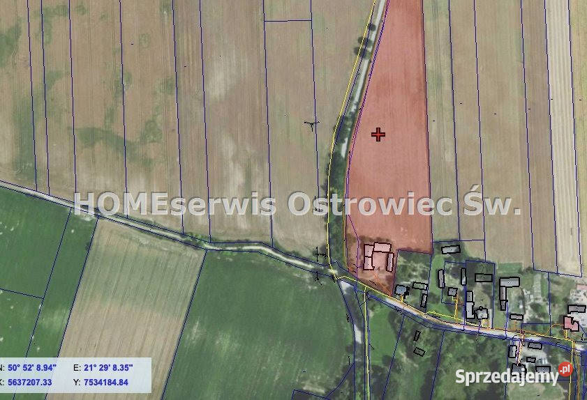 Dom wolnostojący 46400m2 Ćmielów