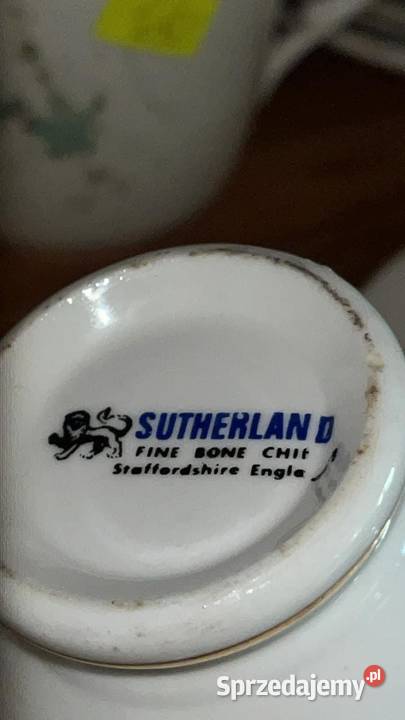 Filiżanka Sutherland Staffordshire Engle England Porcelana i szkło Gdańsk