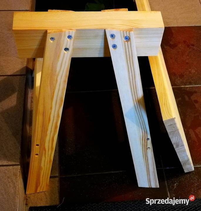 Ławka drewniana kwietnik półka podest drewniany sprzedam