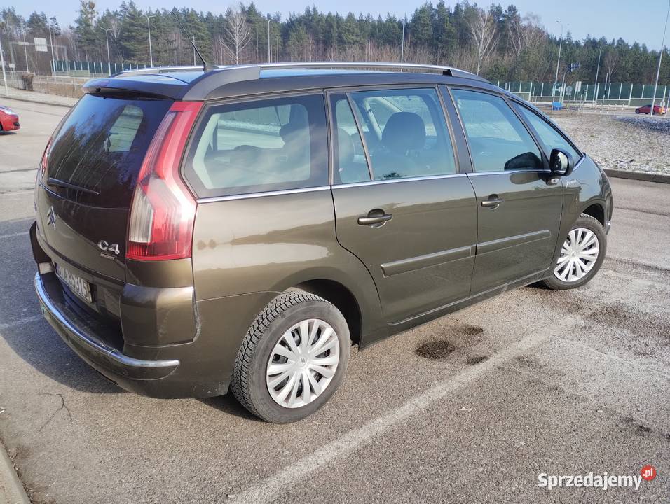 C4 Grand Picasso 16 hdi 109 2010 Rok produkcji 2010 podlaskie Białystok