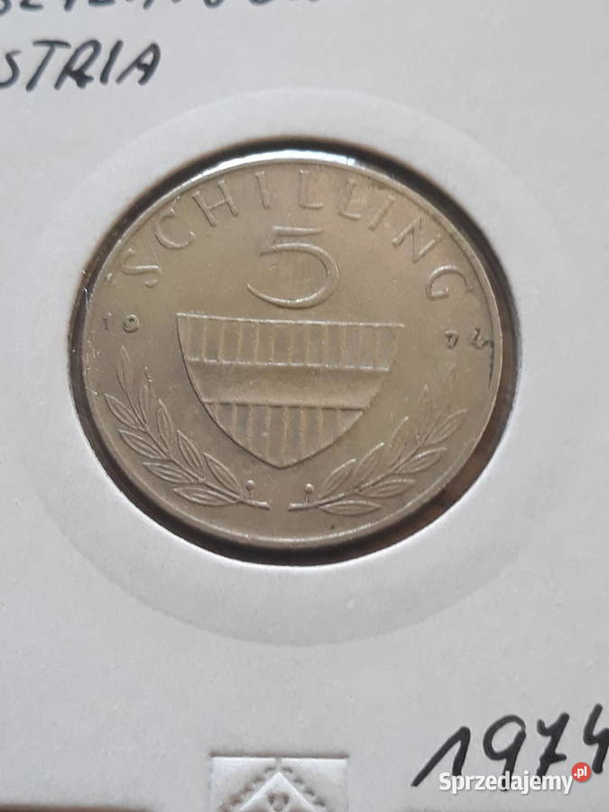 5 Szylingów Austria 1974 r