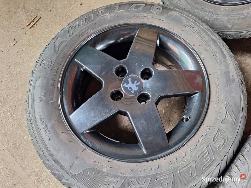 Alufelgi 4x108 15 ET23 PEUGEOT 206207208301307 kujawsko-pomorskie