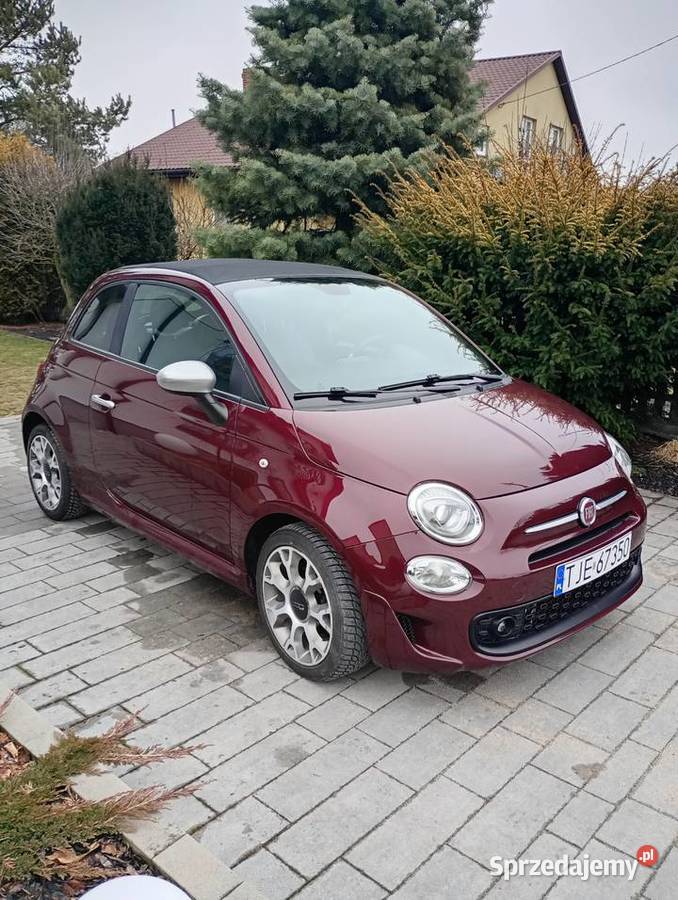 Fiat 500c 2019 24 benzyna Sędziszów sprzedam