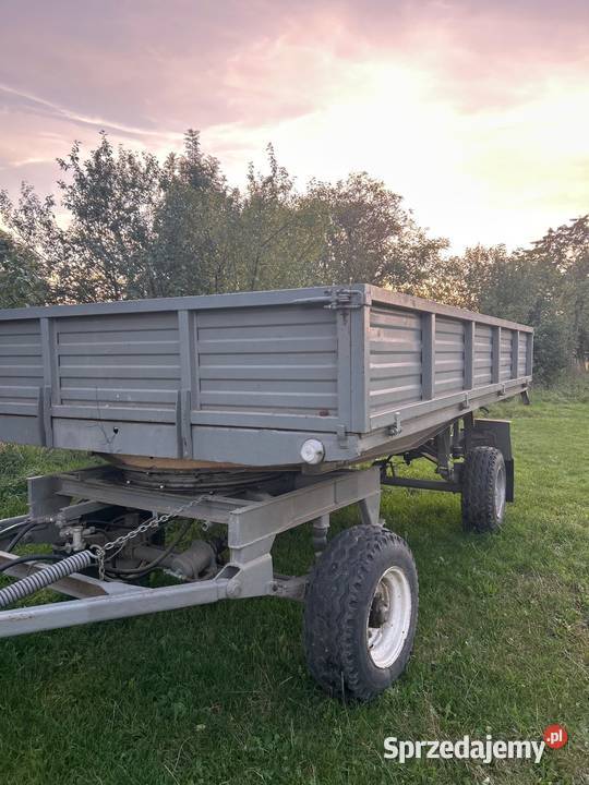 Przyczepa d47 rolnicza z kiprem nieuszkodzony Skała sprzedam