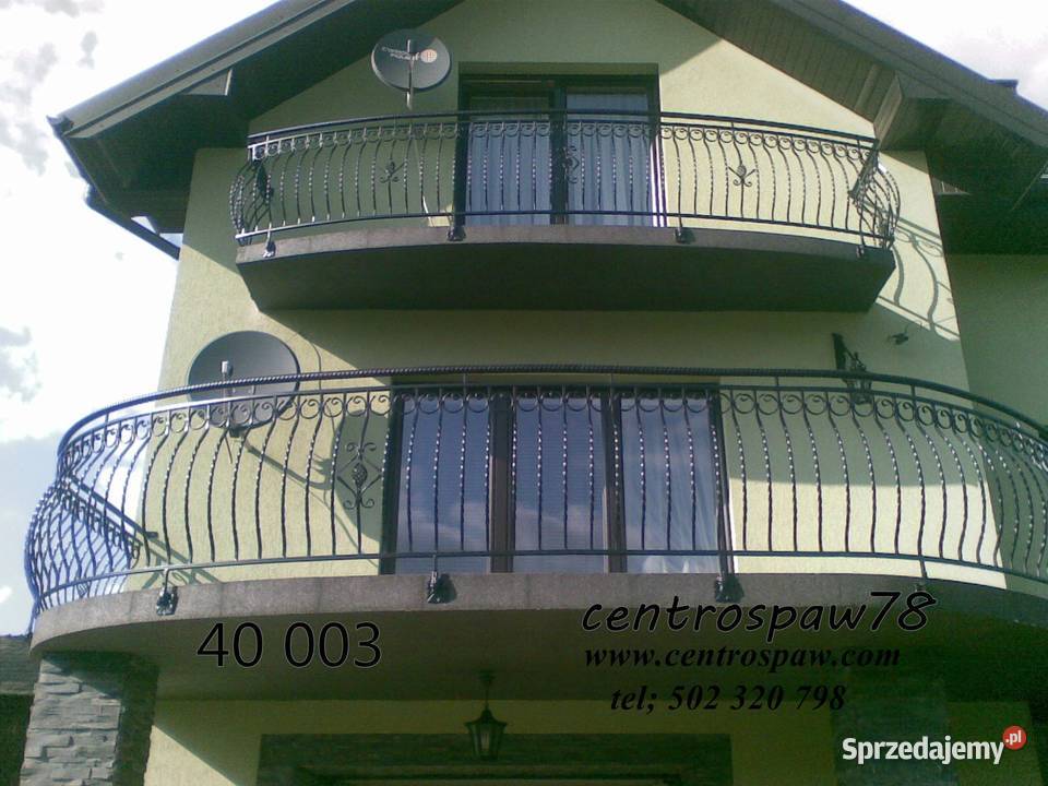 Balustrada kuta balkon taras Częstochowa