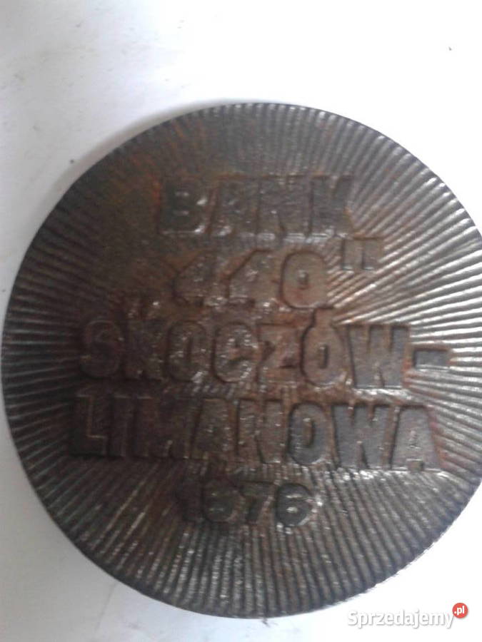 skoczow plakieta pamiatkowa banku 440 z roku Kęty sprzedam