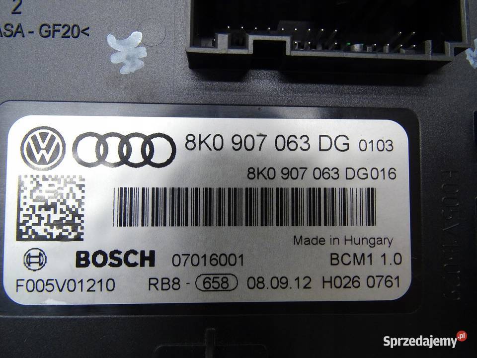 MODUŁ STEROWNIK KOMFORTU AUDI A4 B8 A5 8T małopolskie