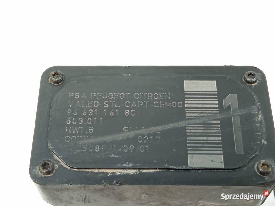 CZUJNIK SENSOR ZMIANY PASA RUCHU 9663116180 Czujniki sprzedam