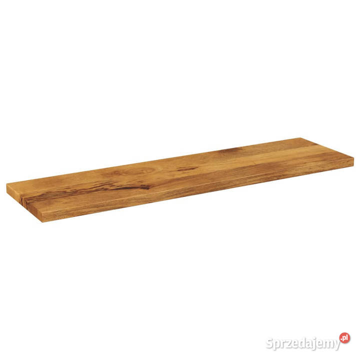 Blat stołu 100x40x25 prostokątny lite drewno