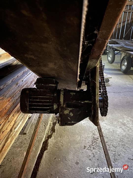 Taśmociąg przenośnik łuparka do drewna ursus Taśmociągi i podajniki