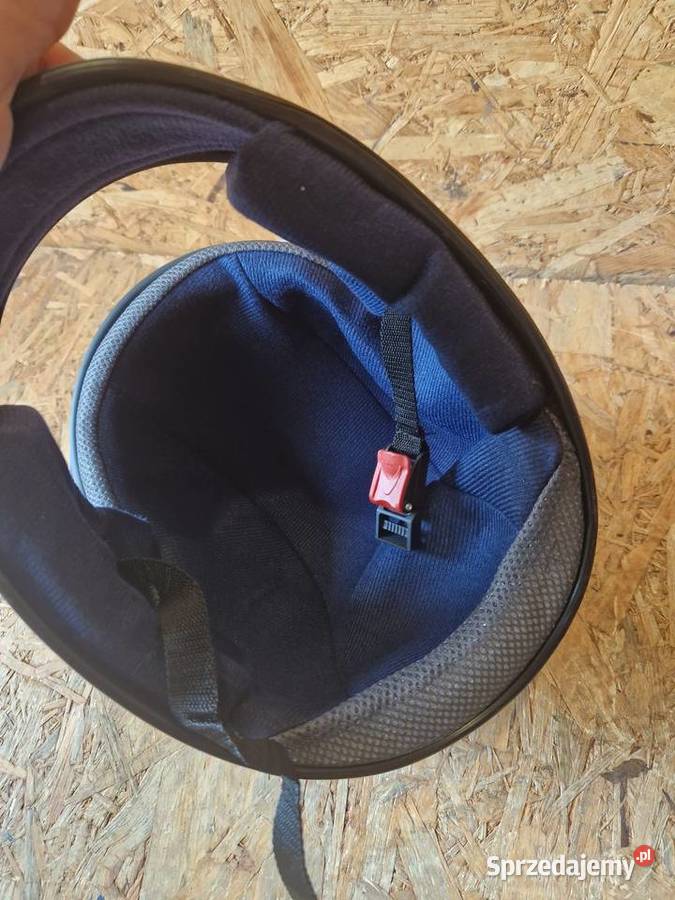 Kask Motocyklowy Motiways Czarny Połysk Uniseks Głogowa
