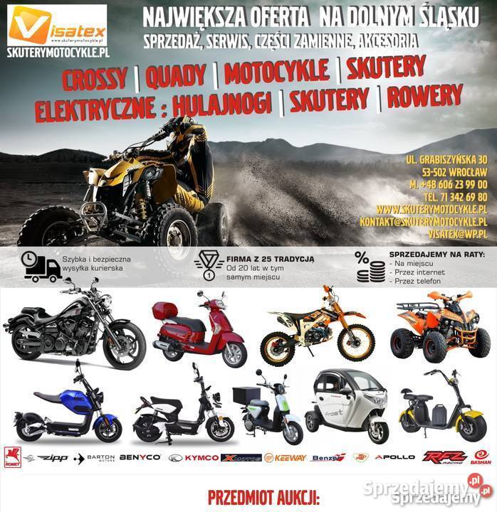 Skuter elektryczny On Time Double Lithium Pozostałe dolnośląskie Wrocław
