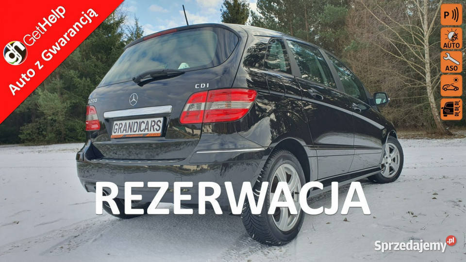 Mercedes B 200 20 CDI 140 LIFT Climatronic centralny zamek Chmielnik