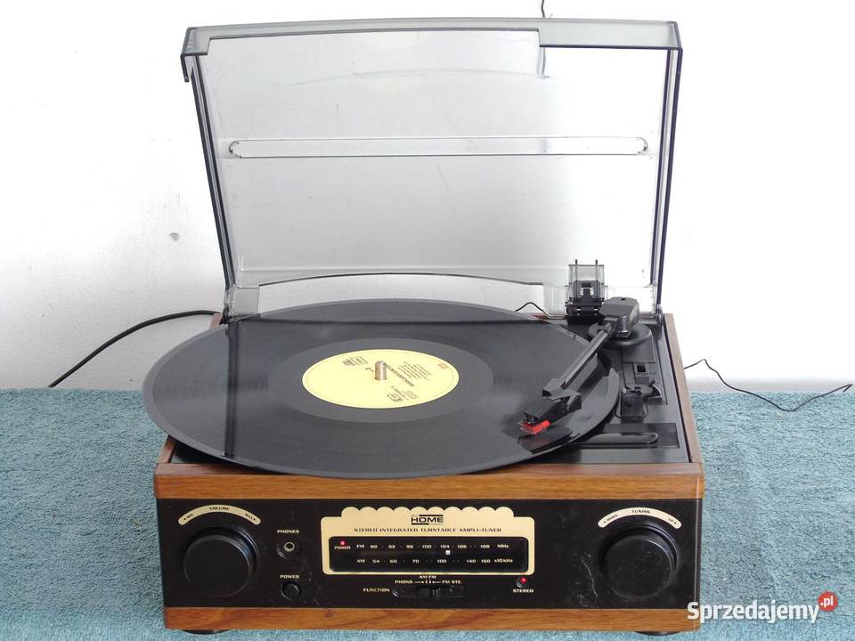 Gramofon igła radio wzmacniacz głośniki sprawny Gramofony Jasło