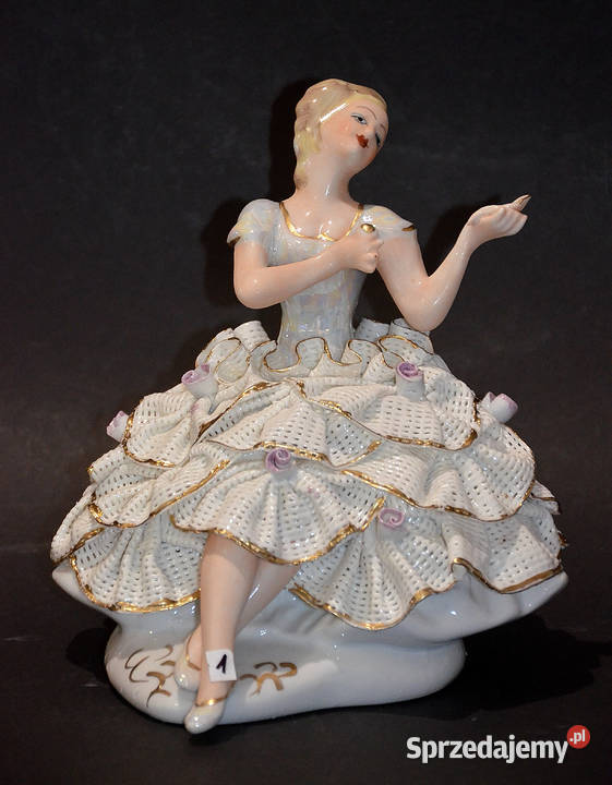 Porcelana Figurka Roceram Alba koronki 2 z Środa Wielkopolska
