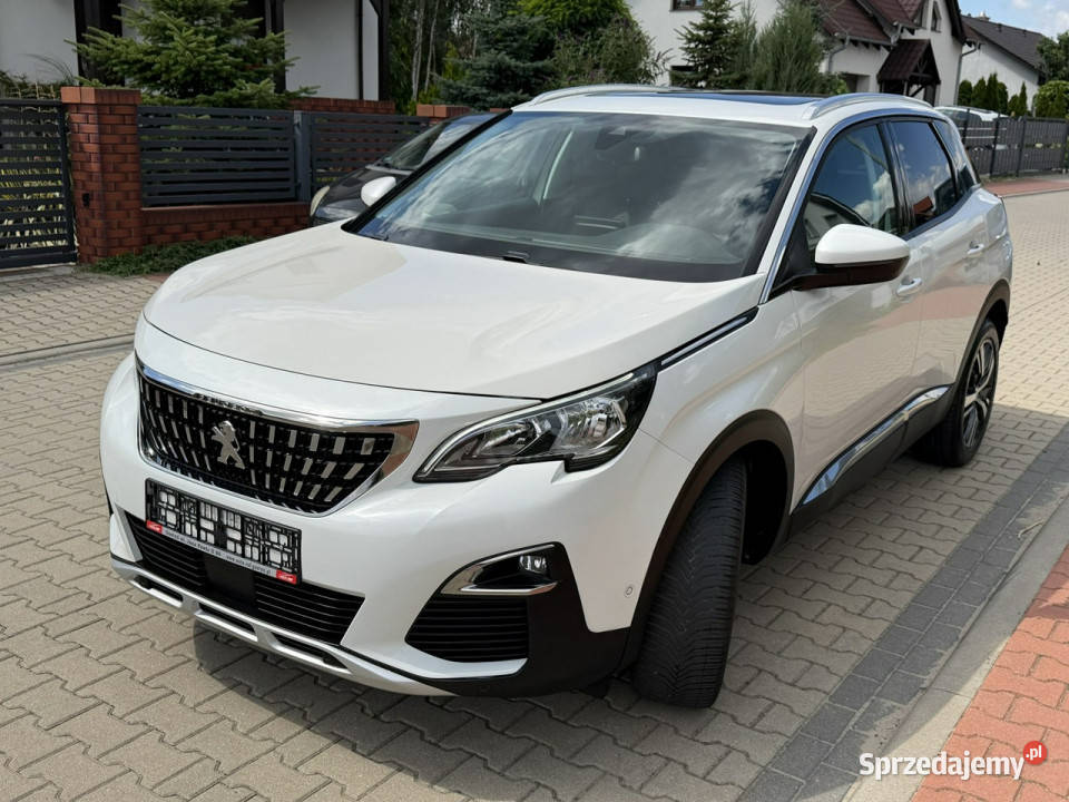 Peugeot 3008 Peugeot 3008 ALLURE 16 120 BlueHDi biały Gostyń sprzedam