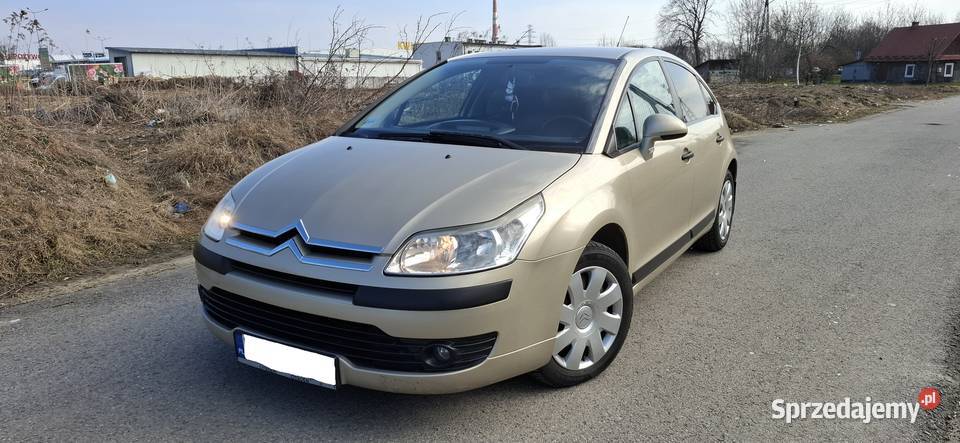 Citroen C4 2004r 16 HDI 90 5 drzwi bez rdzy złoty Rzeszów