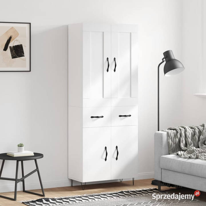 Witrynka biała 695x34x180 materiał mazowieckie