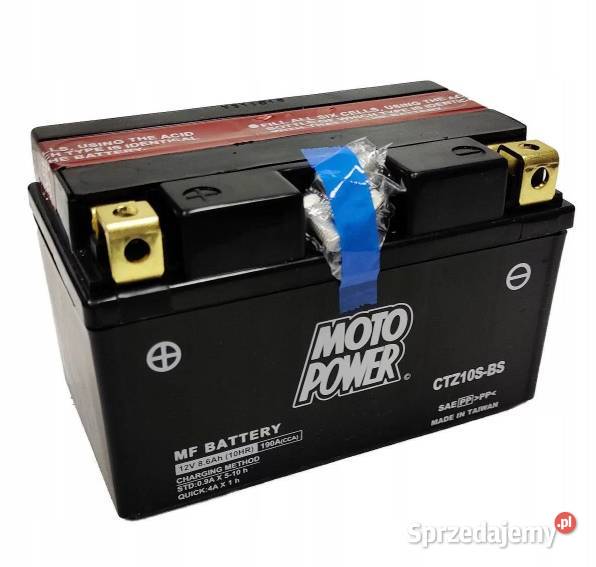Akumulator motocyklowy MotoPower CTZ10SBS
