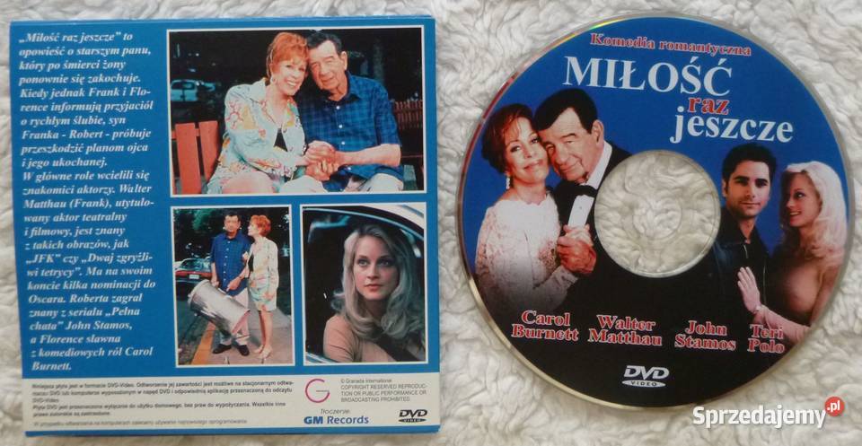 Film DVD Miłość raz jeszcze Warszawa