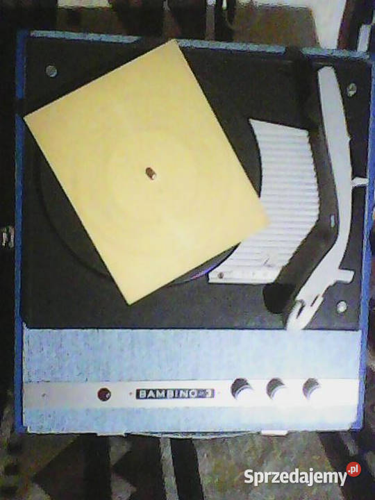 Gramofon WG263 Bambino 3 z 1970r NIE WYSYŁAM Piotrków Trybunalski sprzedam