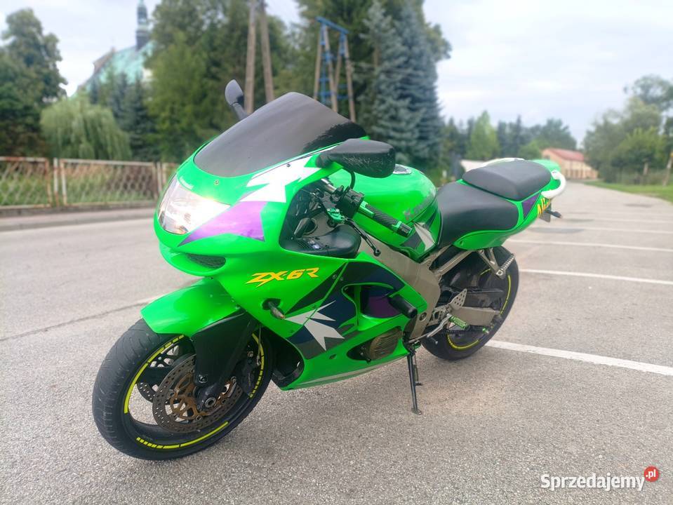 Kawasaki zx6r sprzedaż bądź zamiana 49500km Bełdów