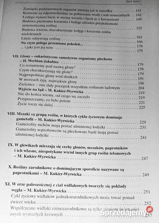 Botanika i biologia komórki Andrzej Batko i inni Pozostałe Chełm sprzedam