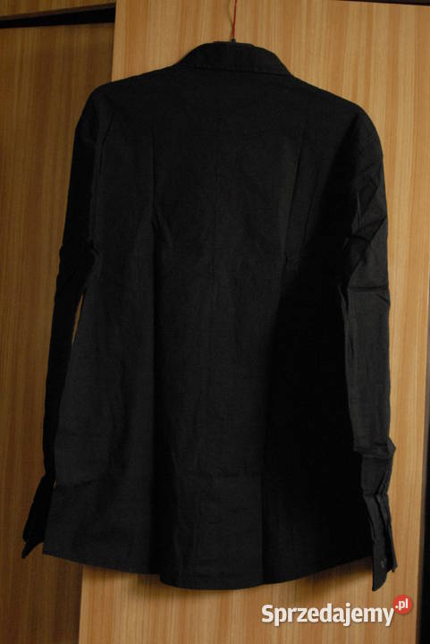 Cottonfield czarna koszula z plisą 100 bawełna L mazowieckie Warszawa sprzedam