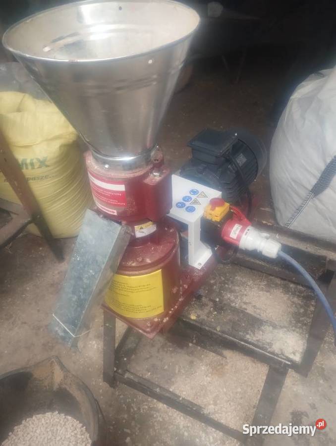 Peleciarka do produkcji opału paszy Kobylanka