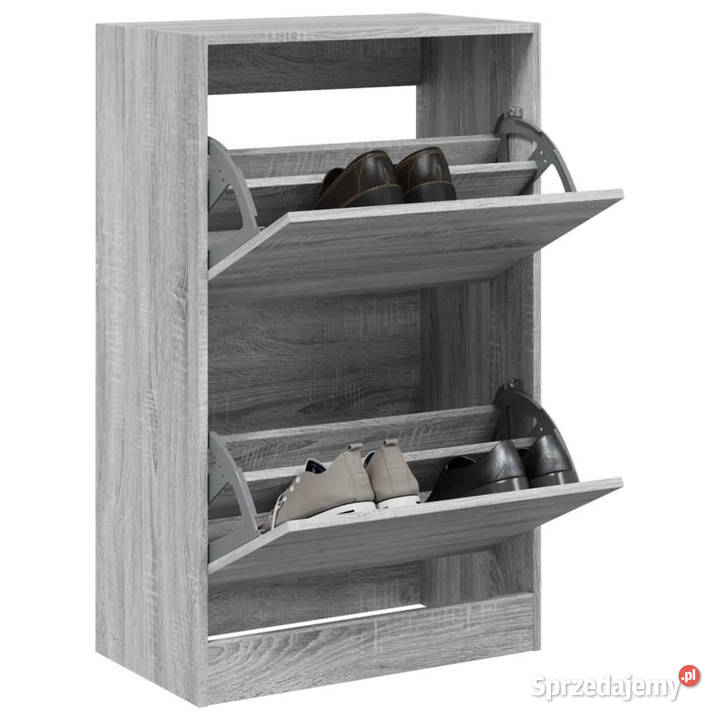 Szafka na buty szary dąb sonoma 60x34x965 Warszawa