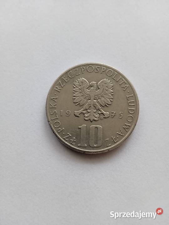 10 złotych 1975 Bolesław Prus
