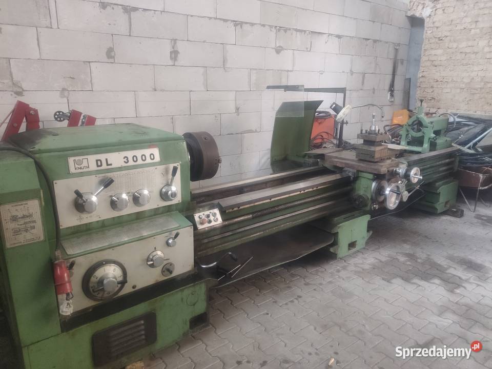 Tokarka do metalu Knuth Dl 3000 3 metry 25 m 2 Maków Podhalański