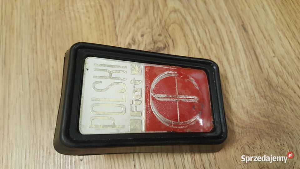 Emblemat znaczek Fiat stary typ łódzkie Opojowice
