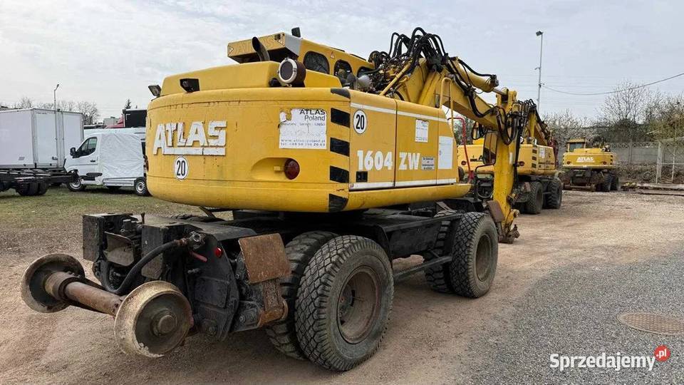 Koparka dwudrożna Atlas 1604KZW 2003 r Łaziska Górne