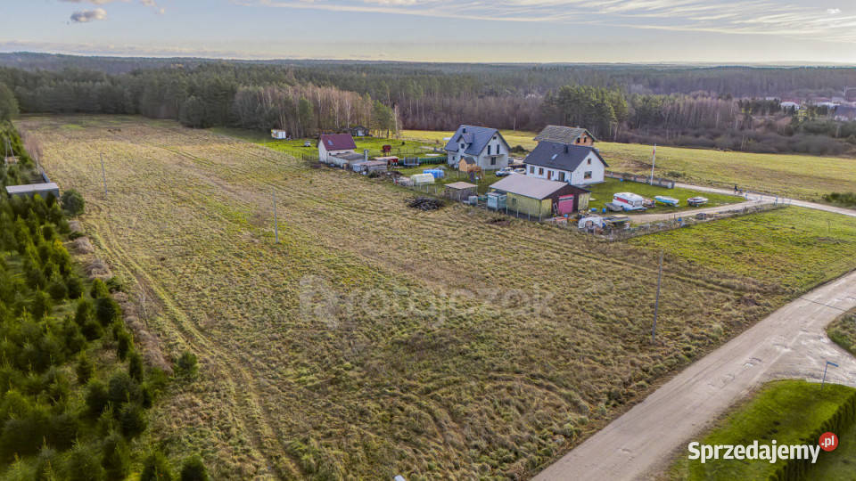 Działka 1096m2 Domatówko Słoneczna prąd Sprzedaż sprzedam