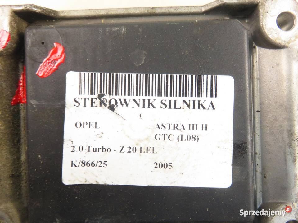 STEROWNIK OPEL ASTRA III H GTC L08 20 Turbo Z 20