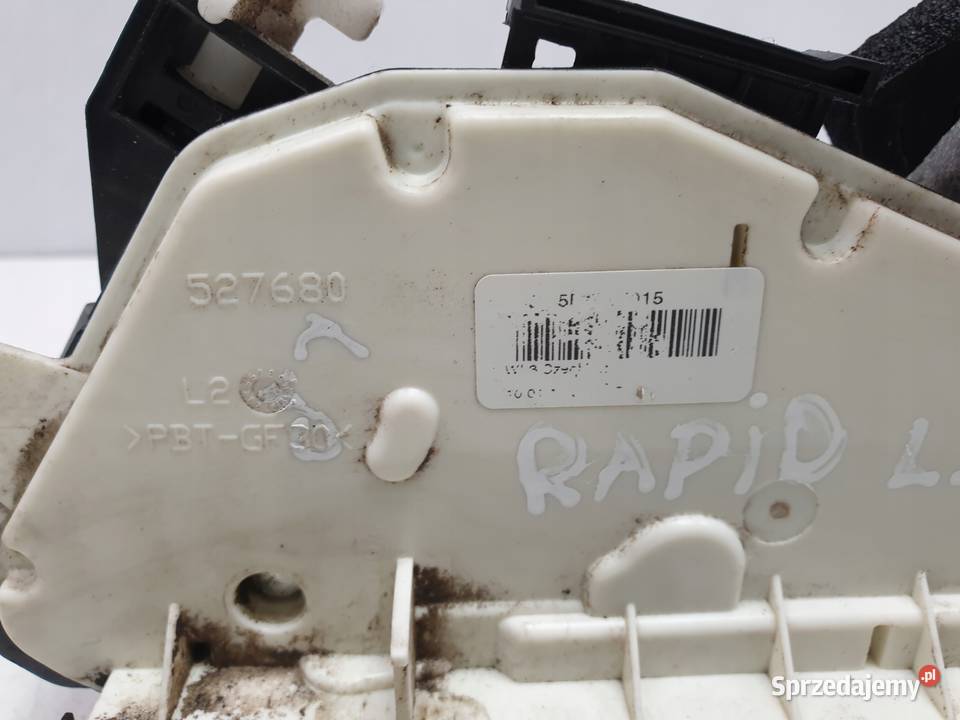 Skoda Rapid ZAMEK DRZWI lewy tył KIEROWCY Europa osobowe Rudka