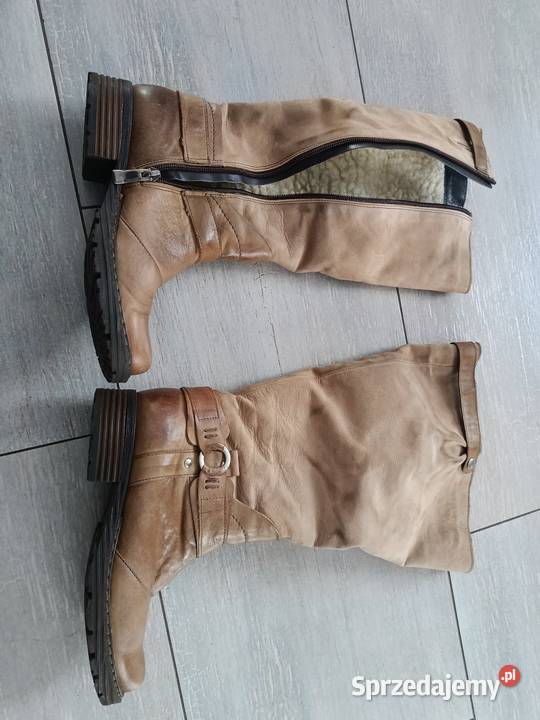 Buty damskie skórzane skóra Lublin
