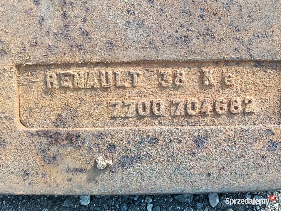 Obciążnik Walizka Renault wielkopolskie Grodzisk Wielkopolski