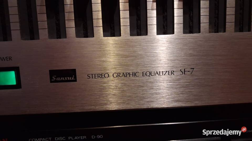 Korektor Graficzny Sansui SE7 piekny stan Audio podkarpackie Mielec