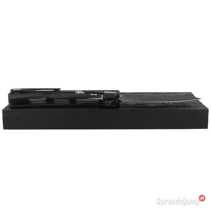 Nóż składany LionSteel Black Aluminium Black Warszawa