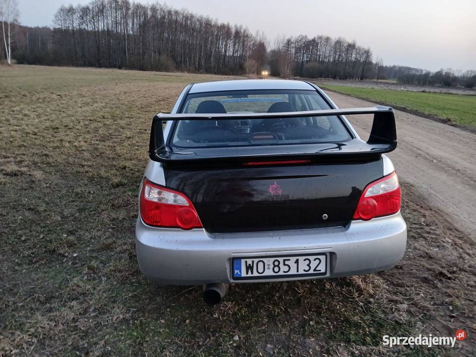 Subaru Impreza WRX dobra blacharsko 260 benzyna mazowieckie Rzekuń sprzedam