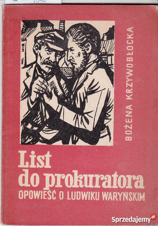 0972 LIST DO PROKURATORA OPOWIEŚĆ O LUDWIKU biografie, wspomnienia Czyrna